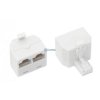 Sieciowy rozgałęźnik RJ45 wtyk - 2 gniazda