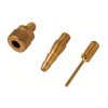 Aerotec 200542 Adapter Set: Universal Pneumatic Brass Adapters 75x20x120mm
