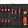 Zestaw nasadek izolowanych 1000V 1/4 cala SlimVario Electric w etui 14cz. 43467