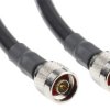 Kabel koncentryczny złącze A N Type złacze B N Type długość 2m typ kabla RG214 Z zakończeniem