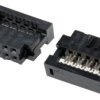 Złącze IDC 10-pinowe 2-rzędowe Żeńskie raster: 2 mm Kabel Amphenol Communications Solutions