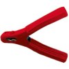 Battery charging pliers, pole sign +, 300 A, 160 mm, red, BYB-6-30F551