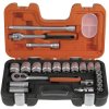 Bahco S240AF Socket Wrench Set 24-Piece High-Performance Steel Alloy