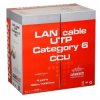 Kabel 4x2 UTP-K6 Cat6e skrętka komputerowa-drut Cu 1m / KAB0111 Connotech