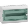 Small distributor, Mureva, Mini Mureva, 19", 1x18 HP, (H x W x D) 280 x 448 x 160 mm, IP65/IK09, polymer, light gray, 13432