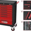 897.7215 Workshop trolley, 7 drawers, 215 tools