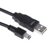 Kabel USB Złącze A USB A Złącze B Mini USB B dł. 1m Przewód USB USB 2.0 kolor: Czarny