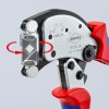 Crimping pliers for wire end ferrules, with a swivelling crimping head, 0.14-16 mm², AWG 26-6, Knipex 97 53 18