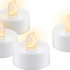 49868 LED tea light with timer, set of four