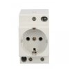 Gniazdo modułowe 2P+Z 16A 250V Schuko na szynę Z-SD230 266875