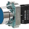 Przycisk sterowniczy niebieski 1xNO 10A IP54 metal AS22-BA61