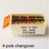 4-pole changeover switch (SDC-4-023 ) - ERG
