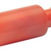 Round plug, Ø 4 mm, L 25 mm, insulated, straight, red, 0.5-1.0 mm², AWG 20-17, 1020V