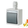 AQUANT Wyłącznik schodowy n/t szary IP65 1201-65 ELEKTRO-PLAST NASIELSK