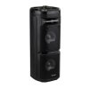 VT-6207-2 30W Przenośny głośnik karaoke bluetooth funkcja FM gniazdo USB gniazdo AUX mikrofon podświetlenie LED (2x16,5 cm) 8680
