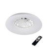 Plafoniera LED z wentylatorem PLAVE PAN48 CCT+RGB W max 24W 3000K/4000K/6500K 1200(WW)/1400(NW)/1200(CW) z pilotem biały 46370