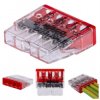 WAGO COMPACT 2273-204 Szybkozłączka 4x 0,5-2,5mm2 na drut 450V/24A ORYGINALNA woreczek 10szt.
