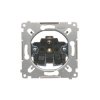Simon 54 mechanizmy Gniazdo wtyczkowe z uziemieniem (mechanizm) 16A, 250V~, szybkozłącza, SGZ1CM