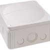 Skrzynka przyłączeniowa Wiska Combi 1010/leer, IP66/IP67, (D x S x W) 140 x 140 x 82 mm, szaro-biały (ral 7035), 1 szt.