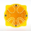 Puszka 67mm p/t regips 50mm żółty Batibox 080051
