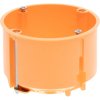 Cavity wall junction box, Ø68 x 48 mm, orange, IP30, 306048