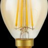 LT147247005 E14 LED lamp, 4.7 W, 470 lm, 2200 K, gold, filament, dimmable