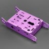 Purple Aluminum Chassis for TT Motors - 2WD