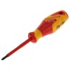 Gedore 1612182 VDE-Screwdriver Cross Recess PZ 1