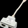 K5123.015 T-adapter, Cat.5e, 2x RJ45