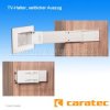 Caratec Flex CFA101L TV-Halter seitlicher Auszug, silber