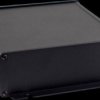 Aluminum enclosure, (L x W x H) 160 x 165 x 55 mm, black (RAL 9005), IP65, 1457T1602BK