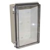 CamdenBoss CHDX8-226C X8 Series Hinged Poly Transparent Lid 270x170x110 IP66/67