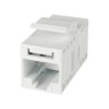 Telegärtner 100023168 RJ45 Double Clutch unshielded white 1pc