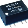 Przetwornica DC-DC, 0.5W, Uwe 11,4 → 12,6 V DC, Uwy 12V dc, Iwy 42mA, Recom