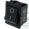 Przełącznik C1551ALBB01;(ON)-OFF; 2 tory;czarny;monostabilny;16A/250V