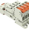 WAGO Obudowa złącza pin męskiego na kabel Ilość pinów 4 Wymiary siatki: 7.62 mm 831-1204/306-000 6 szt.
