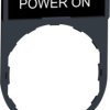 Label holder, for control and signal devices, ZBY2326