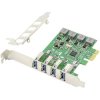 Digitus DS-30226 PCIe card adds 4 USB ports: USB 1.1, 2.0, 3.0 for expansion