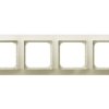 IMPRESJA STANDARD Ramka 4 poczwórna ecru R-4Y/27 OSPEL