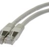 Patchcord FTP kat.6 kabel sieciowy LAN 2x RJ45 linka szary 1m NEKU