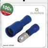 23C492 Rundstecker-hülsen 5 mm Set, 1,5 - 2,5 mm², blau