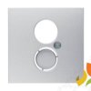 B.Kwadrat/B.7 Płytka czołowa do gniazda głośnikowego HIGH END alumium mat lakierowany 11961404 HAGER