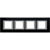AXOLUTE Ramka 4x2-modułowa pozioma ANTRACYT MAT HA4802M4HXS