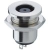 DC panel socket, pin Ø 8 mm, hole Ø 1 mm, metal, 1614 21