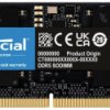 Crucial CT16G56C46S5 Pamięć robocza do laptopów - moduł DDR5 16 GB 1 x 16 GB ECC 5600 MHz 262pin SO-DIMM CL46 CT16G56C46