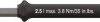 Trzon wymienny sześciokątny do easyTorque seria 28593 2,5x110mm / max. 3,8Nm 46947