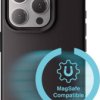 4Smarts Silicone Case Cupertino Futerał backcase Apple iPhone 16 Pro czarny Ładowarka indukcyjna 541187