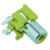 Yellow RCA Right Angle PCB Phono Socket