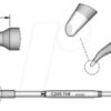 C245749 Lötspitze C245, Rundform, C245749/Ø 0,6 mm, gebogen