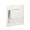 Oprawa przyschodowa LED SABIK MINI LED N 0.8W 12 DC 14lm kl.III IP20 barwa neutralna 4000K stal nierdzewna kwadratowa 32490